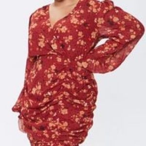 Forever 21 Ruched Plus dress